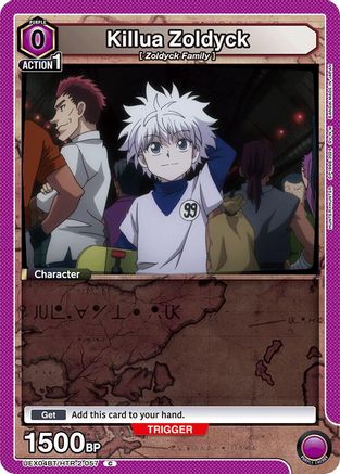 Killua Zoldyck (057) (UEX04BT/HTR-2-057) - UEX04BT HUNTER X HUNTER Vol2