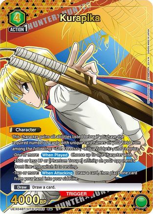 Kurapika (065) (R*) (UEX04BT/HTR-2-065) - UEX04BT HUNTER X HUNTER Vol2 Foil