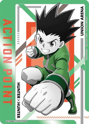Action Point Card (AP04) (UEX04BT/HTR-2-AP04) - UEX04BT HUNTER X HUNTER Vol2