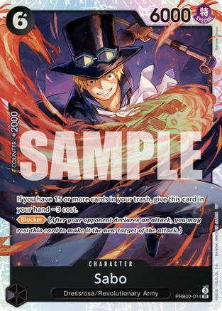 Sabo (PRB02-014) - Premium Booster -The Best- Vol. 2 Foil