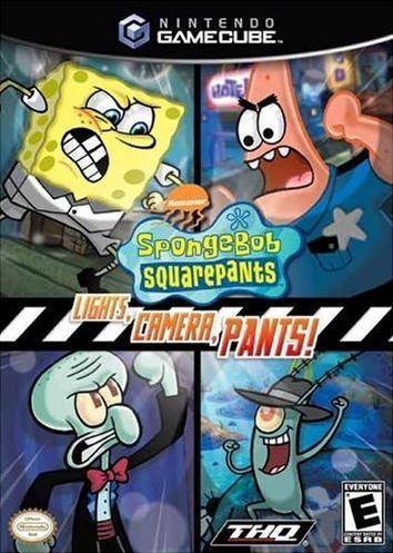 SpongeBob SquarePants Lights Camera Pants (Gamecube)