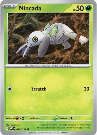 Nincada 016 - ME01 Mega Evolution