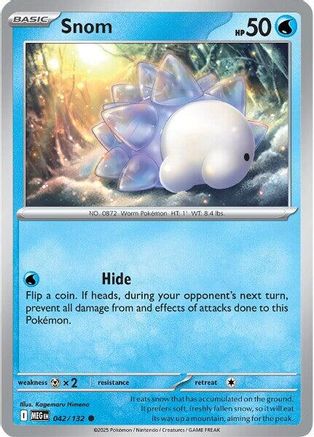 Snom 042 - ME01 Mega Evolution Reverse Holofoil