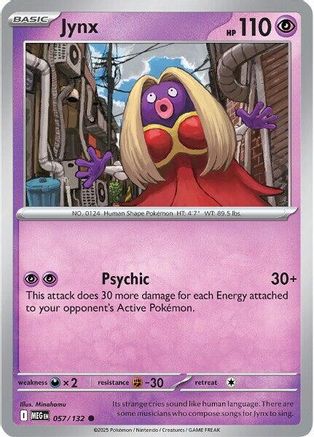Jynx 057 - ME01 Mega Evolution Reverse Holofoil