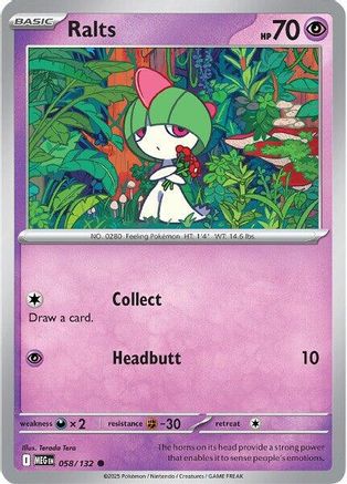 Ralts 058 - ME01 Mega Evolution