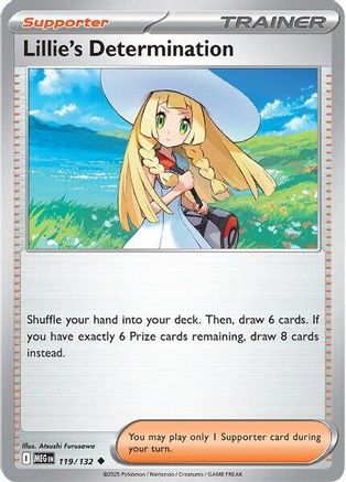 Lillie's Determination 119/132 - ME01 Mega Evolution