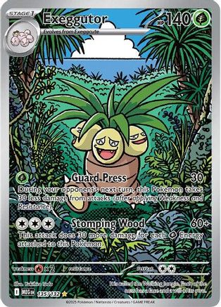 exeggutor 135/132 - ME01 Mega Evolution Holofoil