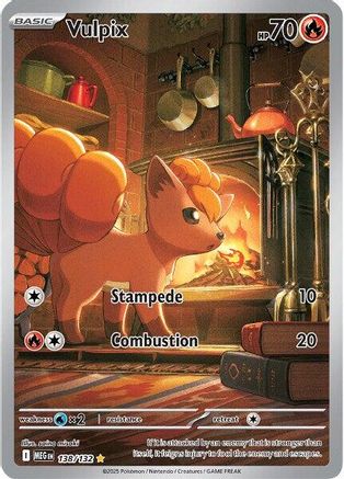 Vulpix 138/132 - ME01 Mega Evolution Holofoil
