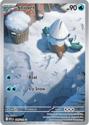 Snover 140/132 - ME01 Mega Evolution Holofoil