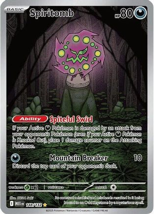 Spiritomb 148/132 - ME01 Mega Evolution Holofoil