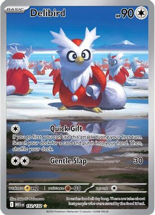 Delibird 152/132 - ME01 Mega Evolution Holofoil