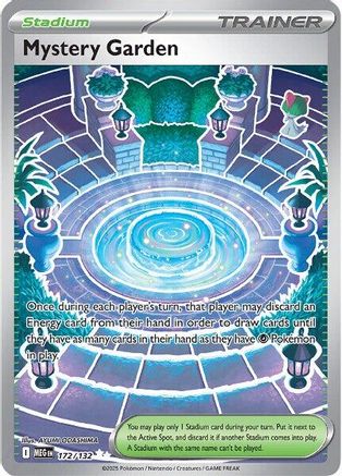 Mystery Garden 172/132 - ME01 Mega Evolution Holofoil