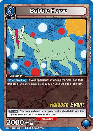 Bubble Horse (UEPR/HTR-2-039) - UEX04BT HUNTER X HUNTER Vol2 Release Event Cards