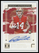 2024 Panini Impeccable Rookie Autographs Silver Ricky Pearsall #/49 Auto #RA-RPL