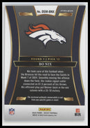 2024 Panini Select Draft Selections Memorabilia Red Prizm Bo Nix #DSM-BNX