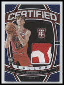 2024-25 Panini Totally Certified Baller Mirror Blue Matas Buzelis #/49 #CB-MTB