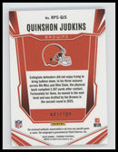 2025 Panini Phoenix RPS Rookie Patch Quinshon Judkins #/199 Auto #RPS-QJS