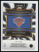 2024-25 Panini Select Autographed Memorabilia Miles McBride #/199 Auto #AM-MCB