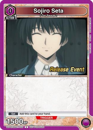 Sojiro Seta (055) (UEPR/RNK-1-055) - UE11BT Rurouni Kenshin Release Event Cards