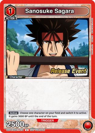 Sanosuke Sagara (074) (UEPR/RNK-1-074) - UE11BT Rurouni Kenshin Release Event Cards