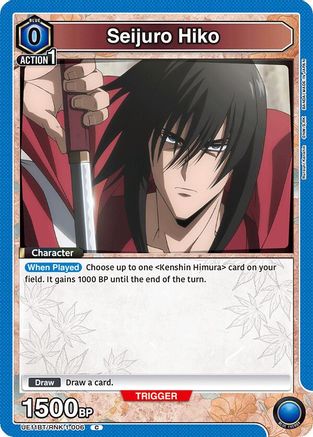 Seijuro Hiko (006) (Box Topper Foil) (UE11BT/RNK-1-006) - UE11BT Rurouni Kenshin Foil