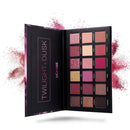 18-Color Eye Shadow Palette: Matte & Shimmer Velvet Pigments
