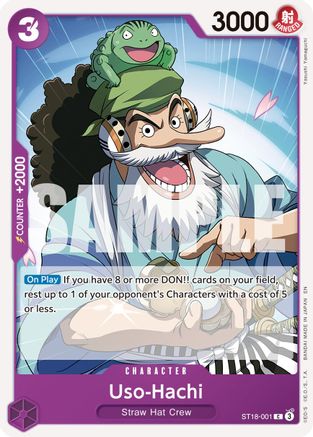 Uso-Hachi (Reprint) (ST18-001) - Premium Booster -The Best- Vol. 2