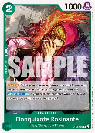 Donquixote Rosinante (Reprint) (OP05-030) - Premium Booster -The Best- Vol. 2 Foil