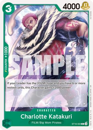 Charlotte Katakuri (Reprint) (ST16-003) - Premium Booster -The Best- Vol. 2