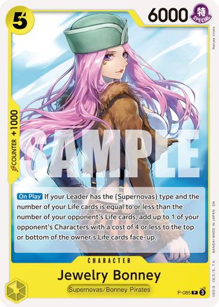 Jewelry Bonney - P-085 (Reprint) (P-085) - Premium Booster -The Best- Vol. 2