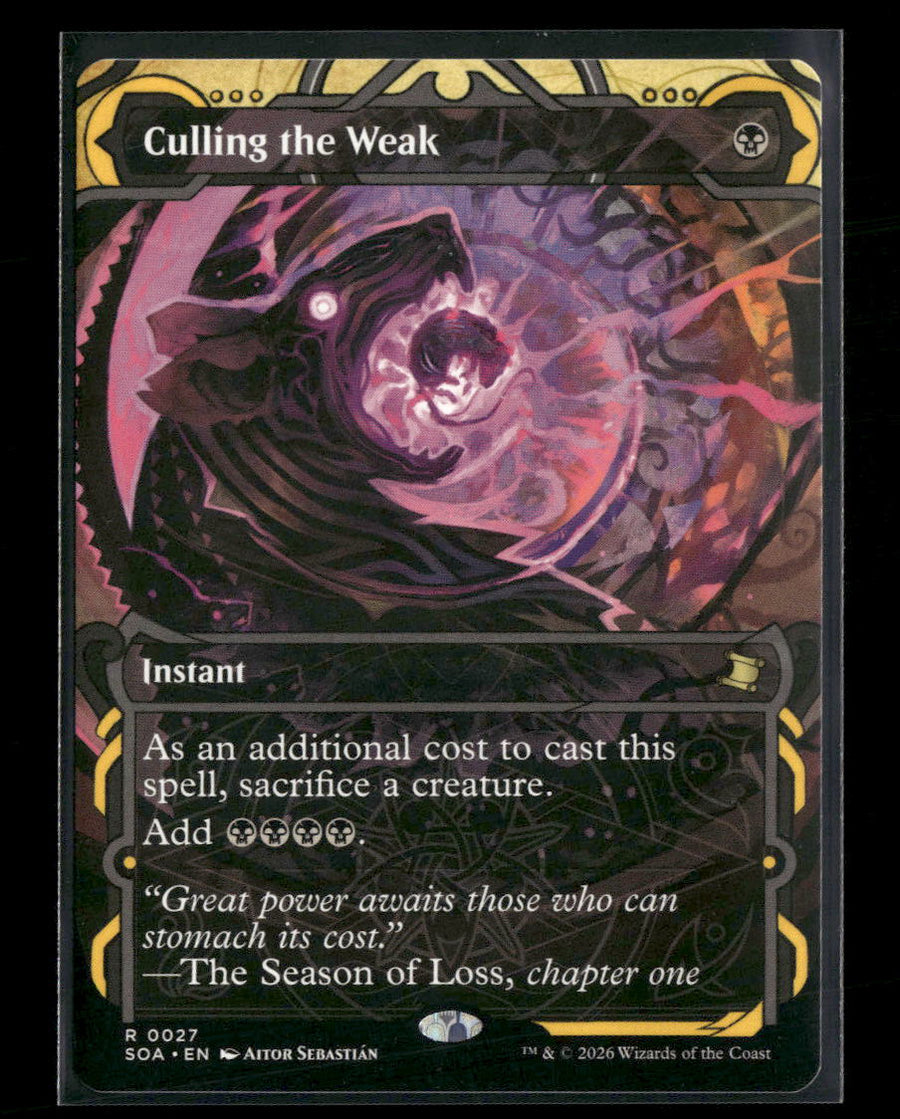 Secrets of Strixhaven: Mystical Archive Culling the Weak #27