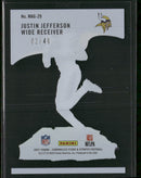 2021 Panini Chronicles Magnitude Purple Justin Jefferson #/49 #MAG-29