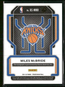 2021-22 Panini Prizm Rookie Signatures Miles McBride Auto #RS-MMR