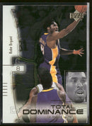 2000-01 Upper Deck Total Dominance Kobe Bryant #TD8