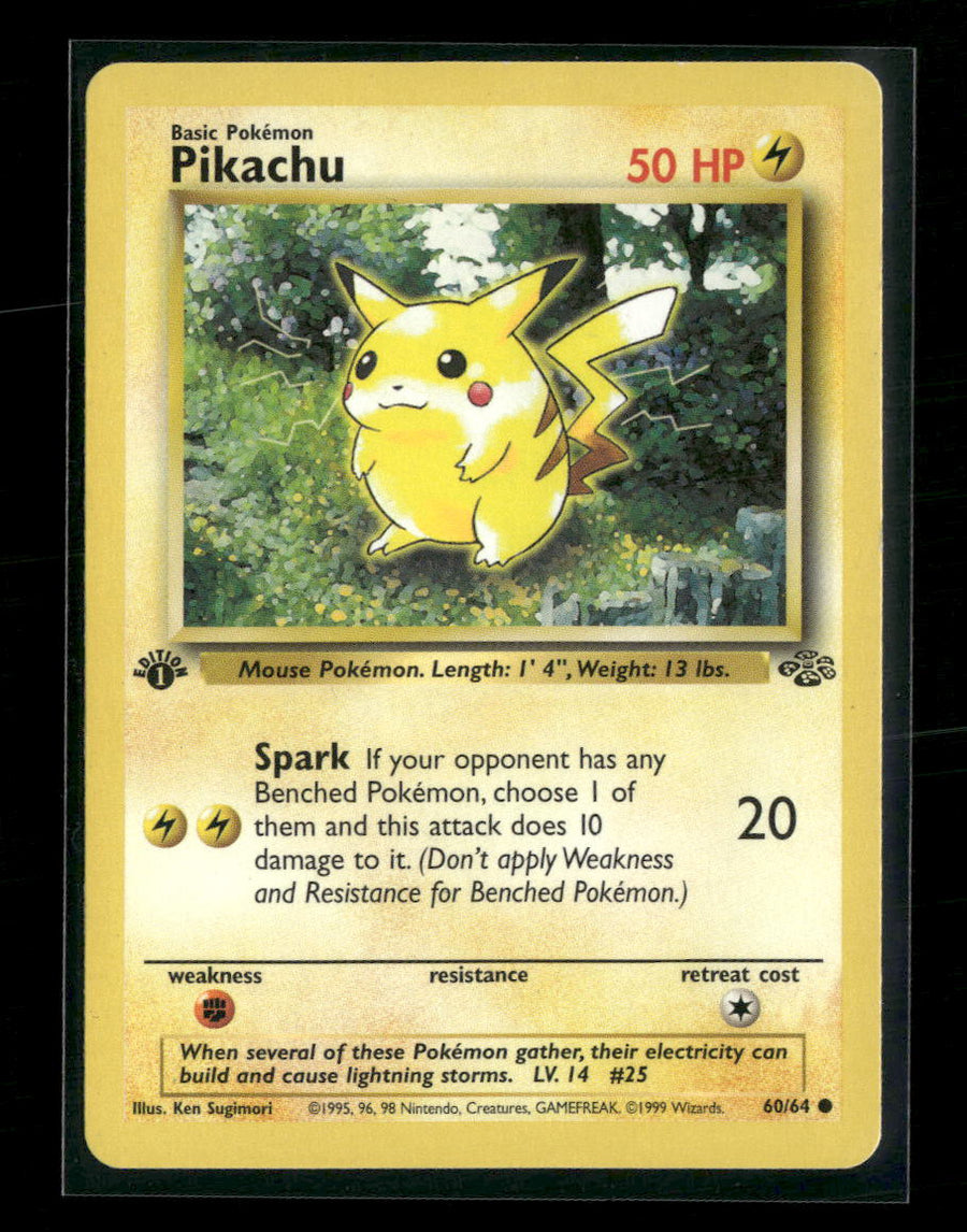 Jungle Pikachu 1st Edition #60/64