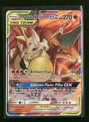 SM - Cosmic Eclipse Charizard & Braixen GX #22/236 *Damaged*
