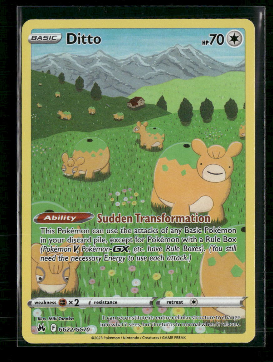 SWSH: Crown Zenith: Galarian Gallery Ditto #GG22/GG70