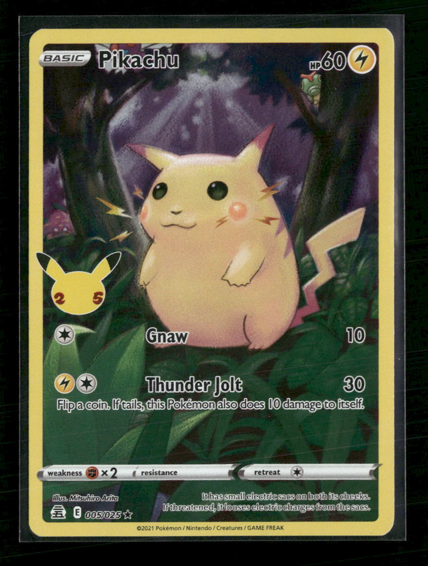 Celebrations Pikachu #005/025