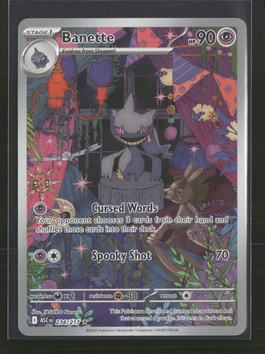 ME: Ascended Heroes Banette #234/217