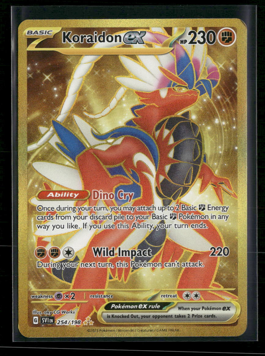 SV01: Scarlet & Violet Base Set Koraidon ex #254/198