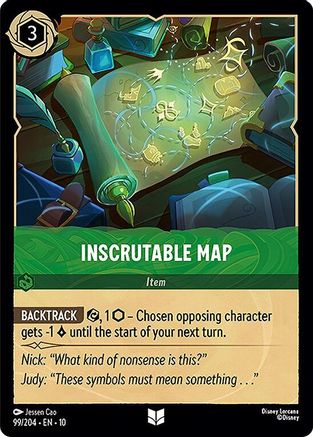 Inscrutable Map (99/204) - Whispers in the Well