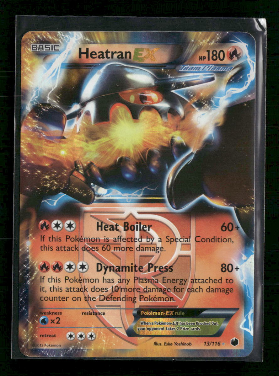 Plasma Freeze Heatran EX (Team Plasma) #13/116