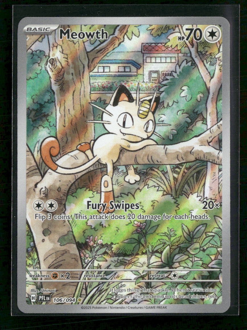 ME02: Phantasmal Flames Meowth #106/094