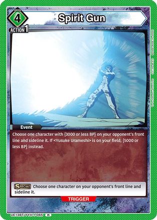 Spirit Gun (UE13BT/YYH-1-065) - UE13BT Yu Yu Hakusho Ghost Files Foil