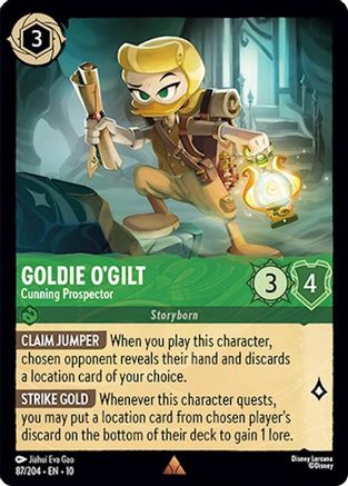 Goldie O'Gilt - Cunning Prospector (87/204) - Whispers in the Well