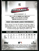2026 Finest Blue Mini-Diamond Refractors Bryan Woo #/150 #237