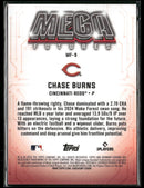 2026 Bowman Mega Futures Chase Burns #MF-9