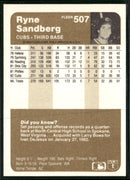 1983 Fleer Ryne Sandberg Rookie #507