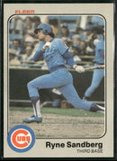 1983 Fleer Ryne Sandberg Rookie #507