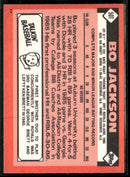 2001 Topps Traded & Rookies Bo Jackson #T119